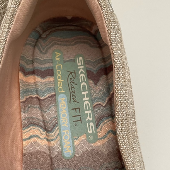 Sketchers loafers in beige with a touch of glitter - Picture 4 of 8